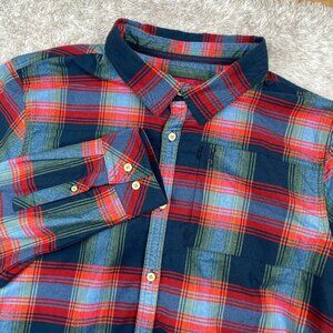 John M Browning Heritage Collection Flannel Button Shirt Mens 2XL Plaid Hunting